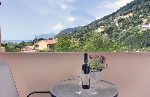 Agios Gordios Apartment | Corfu Delphi Studio 8 sea view