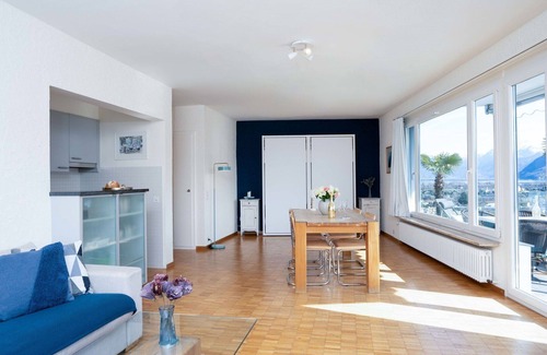 Ascona Apartment | Cosy apartment for 4 people with WIFI, TV, balcony and pets allowed