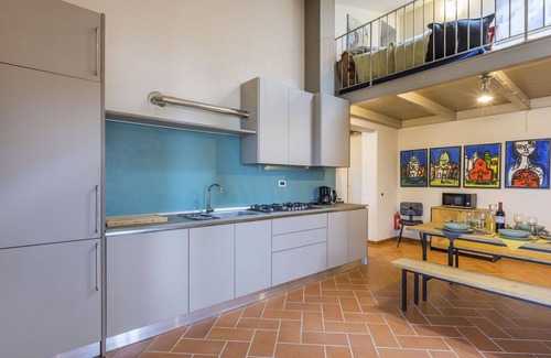 Santa Luce Apartment | Cosy apartment for 12 people with WIFI, A/C, pool, TV, patio, panoramic view and parking