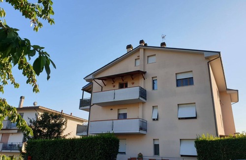Castelfidardo Apartment | Cosy apartment with A/C, WIFI, TV, panoramic view and parking, close to Porto Recanati