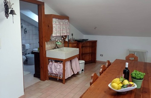 Castelfidardo Apartment | Cosy apartment with A/C, WIFI, TV, panoramic view and parking, close to Porto Recanati