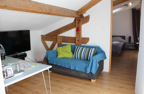 Soustons Apartment | Cosy attic loft on the 1st floor of a house