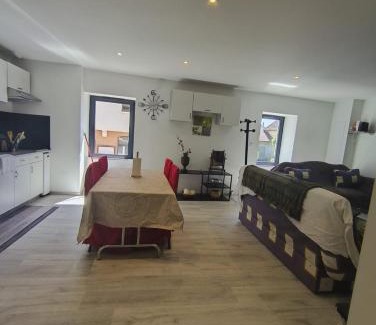 Champagne-en-Valromey Apartment | Cosy et chaleureux, centre village, proche commodité