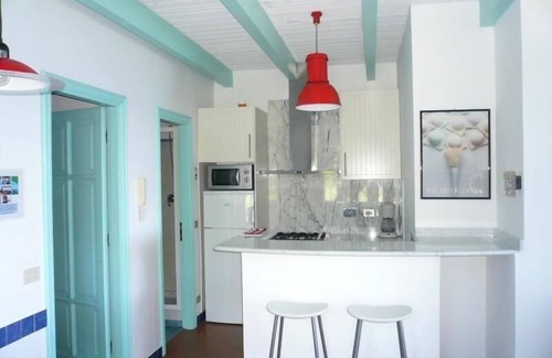 Finale Ligure Apartment | Cosy flat with parking and a view