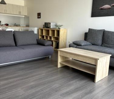 Villeneuve-les-Maguelone Apartment | Cosy Lodge T2 avec jardin