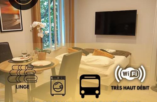 Le Raincy Apartment | Cosy Studio - Centre Ville - Paris