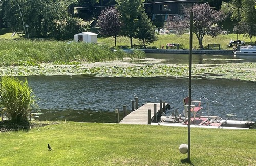 Ludington Cottage | Cottage 5 has a very Hamlin lake cottage feel. More private setting.