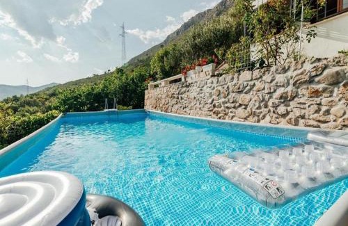 Municipality of Dubrovnik House | Cottage Ciara - One bedroom Holiday Home with pool and sea view