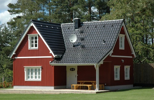 Vlkov House | Cottage Faflik - Air Con And Own Sauna, Swedish house no 001