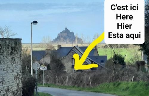 Huisnes-sur-Mer House | Cottage Le Héron, à 5 minutes du Mont St-Michel