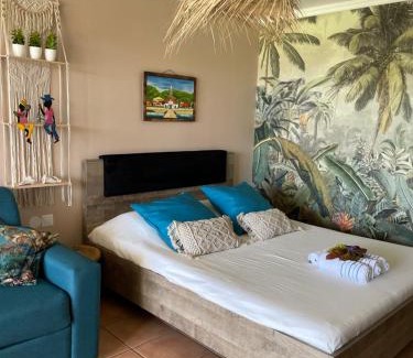 Gros Raisins Apartment | Couleur Caraïbes-Ti rêve appartement vue mer pierre&vacances