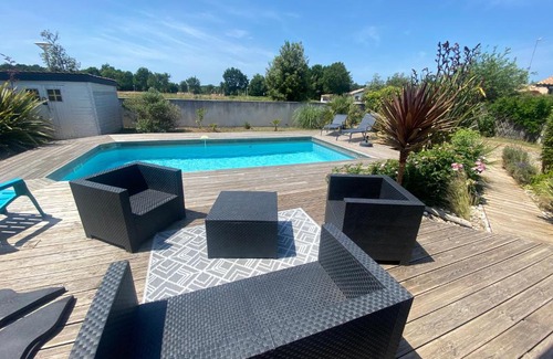 Audenge House | coup de cœur à Audenge 110m2 piscine a coté de la piste cyclable