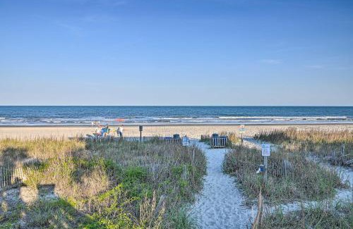 Surfside Beach Apartment | Couples Retreat with Balcony in Surfside Beach!