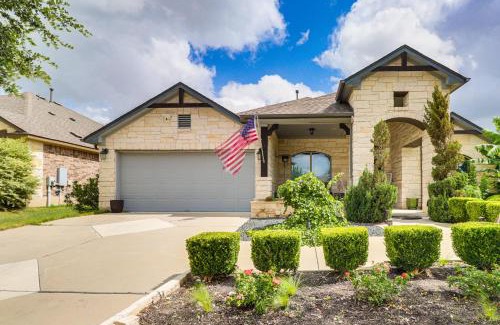 Leander House | Covered Patio and Yard Spacious Leander Home!