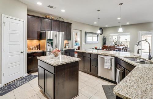 Leander House | Covered Patio and Yard Spacious Leander Home!