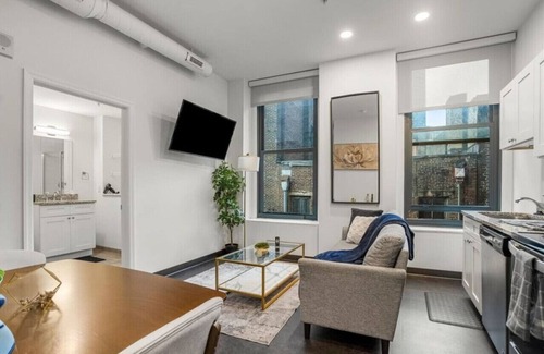 Cultural District Condo | Coze DT 1BD, Walk to Convention Center & Stadiums