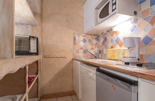 Saint-Chaffrey Apartment | Cozy 2-Room Apartment for 6 in Serre-Chevalier, Heart of Chantemerle, Ski-In/Ski-Out