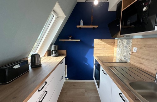 Cabourg Apartment | Cozy 3-Room Apartment Near Beach with Balconies and Parking in Cabourg