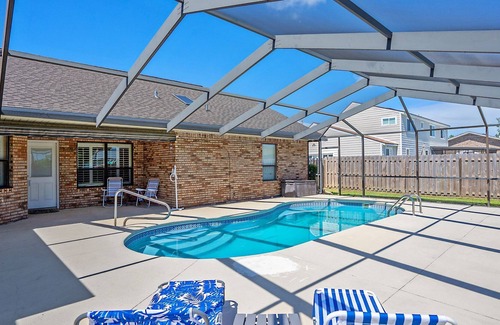 Panama City House | Cozy 4 Bd/3ba House. With Pool 15 Min From PCB