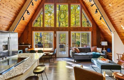 Bellaire House | Cozy A-frame Cabin At Schuss Mt Ski, Golf