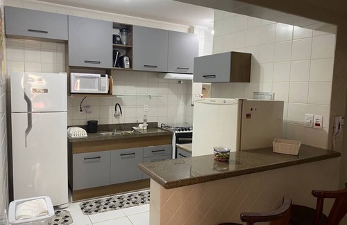 Praia Grande Apartment | Cozy apartment 3 minutes from Praia Grande for up to 8 people