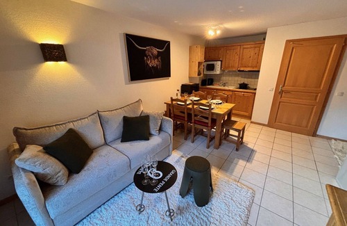 La Clusaz Apartment | Cozy apartment near slopes with garage, WIFI, terrace - La Clusaz