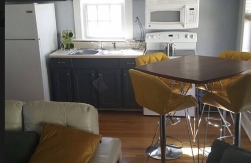 North Augusta Apartment | Cozy apartment overlooking the night lights of Augusta. Small but big on comfort