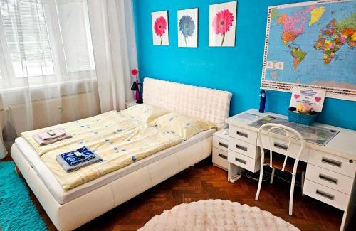 Presov House | Cozy Blue Apartment Prešov
