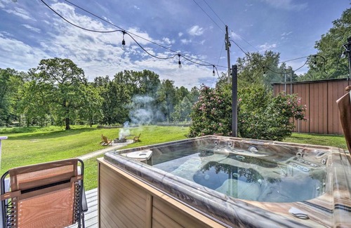 Logan House | Cozy Bremen Family Home with Hot Tub and Acreage!