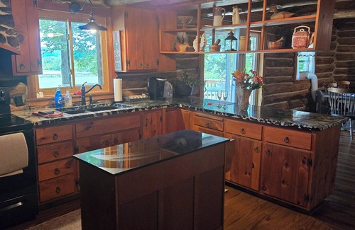 Rushville Cabin | Cozy Country Cabin in Rushville-Hot Tub-Sunset Views-Wine Trail Convenience