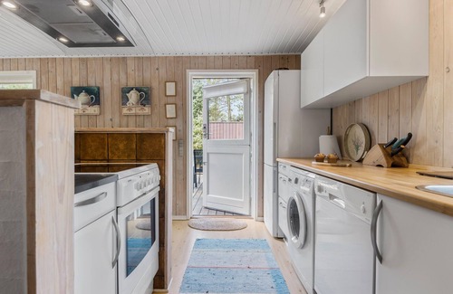 Houstrup House | Cozy home in Nørre Nebel with sauna