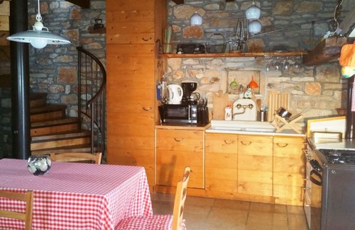 Rakalj House | Cozy istrich stone house with fireplace and garden