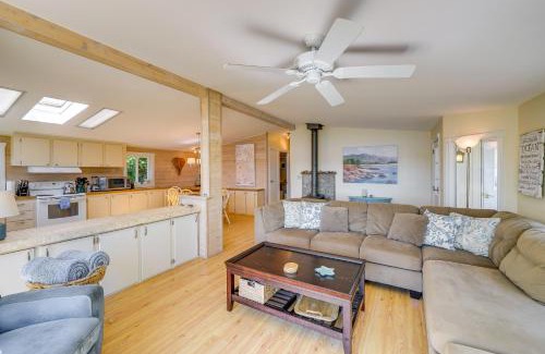 Langley House | Cozy Langley Retreat Water Views and Beach Access