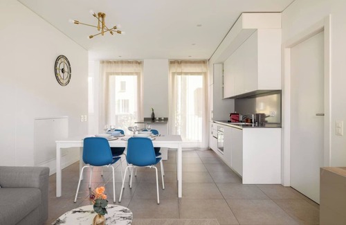 Lugano Condo | Cozy & Modern Flat for 6 people/Free Parking