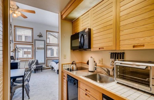 Mountain House Apartment | Cozy Ski in/Ski out studio steps from the lift!