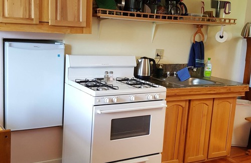 Mount Shasta Apartment | Cozy Studio, beatiful inside & out, queen size bed,Jacuzzi tub, full kitchen