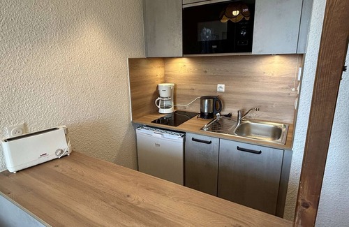 Les Saisies Apartment | Cozy Studio, Sleeps 4, Central Les Saisies, Balcony, 2-Star Rated