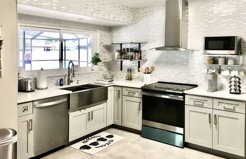 Citrus Park House | Cozy Tampa House with Heated Salt Water Pool