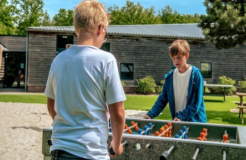 Ruinen House | Cozy tent lodge with microwave, in a holiday park near three national parks