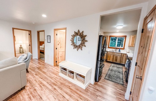 Kodiak House | Cozy up in this private bungalow in the trees close to trailheads & shopping