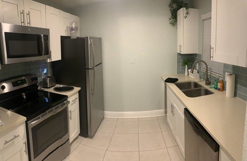 North Redington Beach House | Cozy updated 1 bed 1 bath Condo across street from beach 1st fl pets welcome