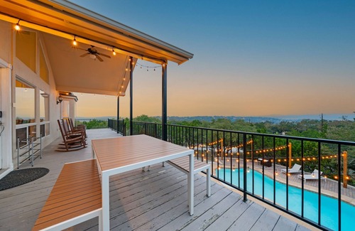 Canyon Lake House | Cozy Views | Heated Pool, Hot Tub, Fire Pit, Games