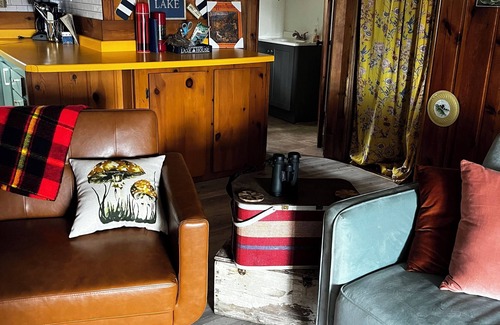 St Germain Cabin | Cozy vintage cabin on a private lake in the Northwoods.