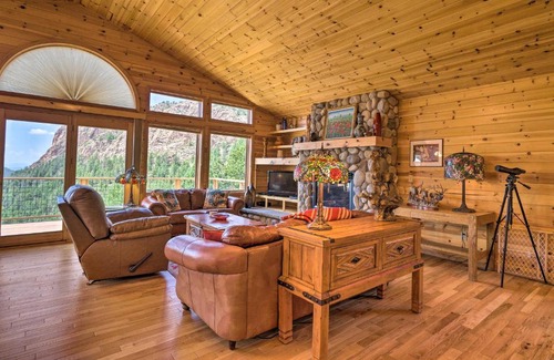 Cripple Creek House | Cripple Creek Mtn Getaway with Panoramic Views