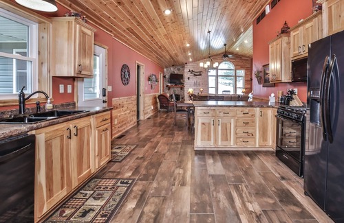 St Germain House | Crossroads Sandy Beach-Wooded Private with Pontoon Available "Pets now allowed"