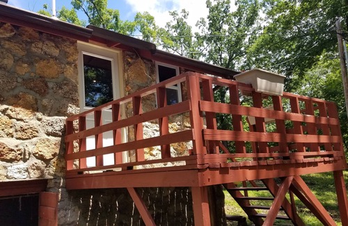 Rocky Mount Cabin | Cute family/couples cabin with trailer parking and use of our dock in calm cove