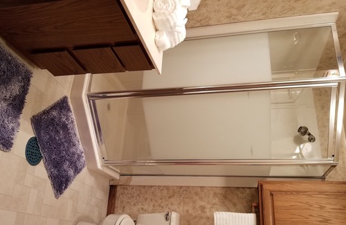 Fargo House | Cute lower level studio apartment meets all your needs.