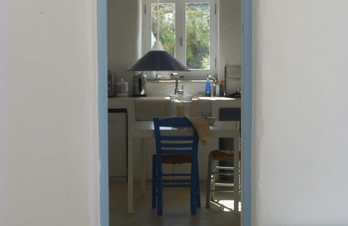 Paros House | Cycladic house between olive trees and Aegean sea, magnificent sea view