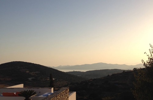 Paros House | Cycladic house between olive trees and Aegean sea, magnificent sea view