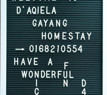 Tuaran House | D'Aqiela Gayang Homestay